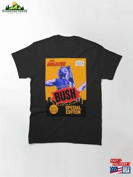 Bush Rock Band Magazine Relive The Glory Days Of 90S Classic T-Shirt Hoodie