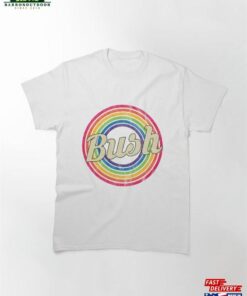 Bush T-Shirtbush Retro Rainbow Faded Classic Sweatshirt 1 Bush T Shirtbush Retro Rainbow Faded Classic Sweatshirt 2