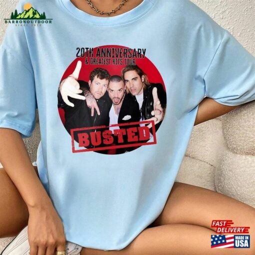 Busted 2023 Tour Shirt 20Th Anniversary Gifts Classic T-Shirt