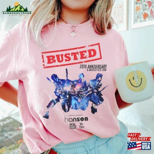 Busted 2023 Tour Shirt Greatest Hits Band Shirts Unisex Adults Kids Hoodie