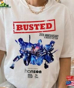 Busted 2023 Tour Shirt Greatest Hits Band Shirts Unisex Adults Kids T-Shirt Classic