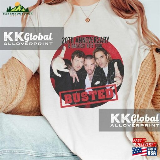 Busted 2023 Tour Shirt Music Band T-Shirt Sweatshirt