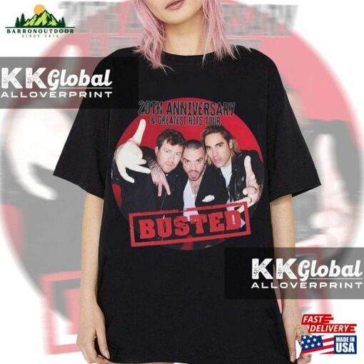 Busted 2023 Tour Shirt Music Band T-Shirt Sweatshirt