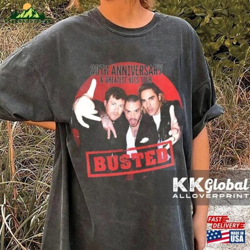 Busted 2023 Tour Shirt Music Band T-Shirt Sweatshirt