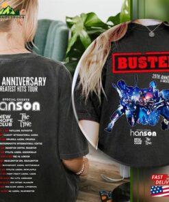 Busted 2023 Tour T-Shirt Greatest Hits Band Shirts Sweatshirt