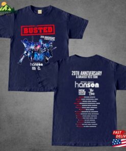 Busted 2023 Tour T-Shirt Greatest Hits Band Shirts Unisex Adults Kids