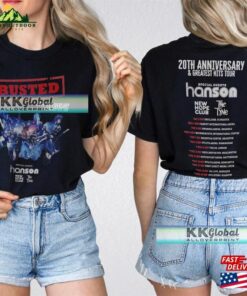 Busted 2023 Tour T-Shirt Greatest Hits Band Shirts Unisex Adults Kids Hoodie Sweatshirt