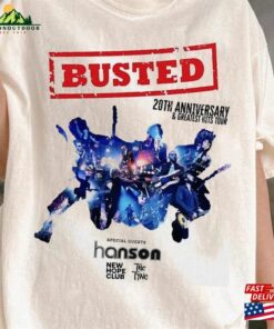 Busted 2023 Tour T-Shirt Music Band Shirt Greatest Hits Shirts Unisex Adults Sweatshirt