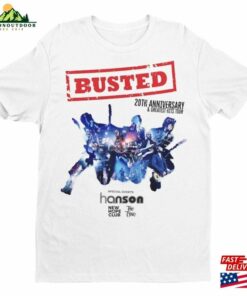 Busted 2023 Tour T-Shirt Music Band Shirt Greatest Hits Shirts Unisex Adults Sweatshirt Classic