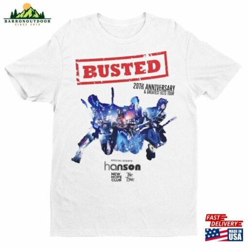 Busted 2023 Tour T-Shirt Music Band Shirt Greatest Hits Shirts Unisex Adults Sweatshirt Classic