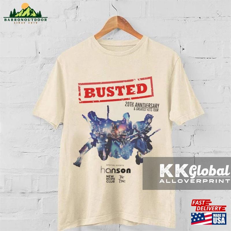 Busted 2023 Tour T-Shirt Music Band Shirt Greatest Hits Shirts Unisex Classic Sweatshirt Busted 2023 Tour T-Shirt Music Band Shirt Greatest Hits Shirts Unisex Classic Sweatshirt