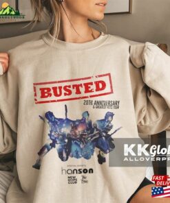 Busted 2023 Tour T Shirt Music Band Shirt Greatest Hits Shirts Unisex Classic Sweatshirt 3