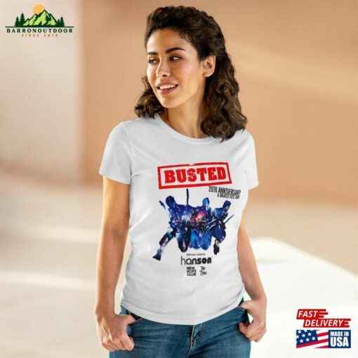 Busted 2023 Tour T-Shirt Sweatshirt Hoodie Music Band Shirt Greatest Hits Shirts Unisex Adults Kids