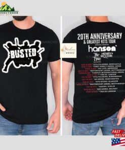 Busted 2Sided Shirt 2023 Tour T-Shirt Music Band Merch Unisex Sweatshirt Busted 2Sided Shirt 2023 Tour T-Shirt Music Band Merch Unisex Sweatshirt