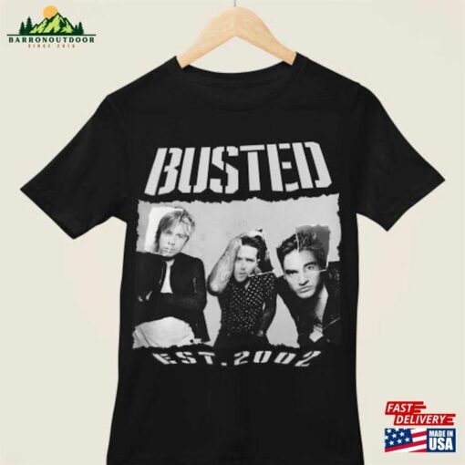 Busted Band 2023 Tour Essential T-Shirt Design Perfect For Concert Nights Classic