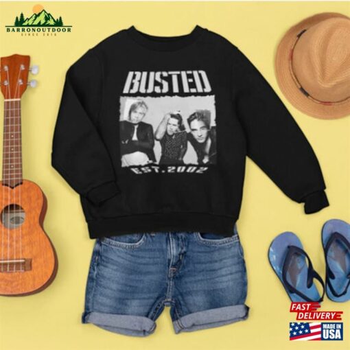 Busted Band 2023 Tour Essential T-Shirt Design Perfect For Concert Nights Unisex Classic