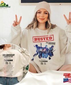 Busted Band 2023 Tour Shirt 20Th Anniversary And Greatest Hits Merch Sweatshirt Classic Unisex 1 Busted Band 2023 Tour Shirt 20Th Anniversary And Greatest Hits Merch Sweatshirt Classic Unisex 2