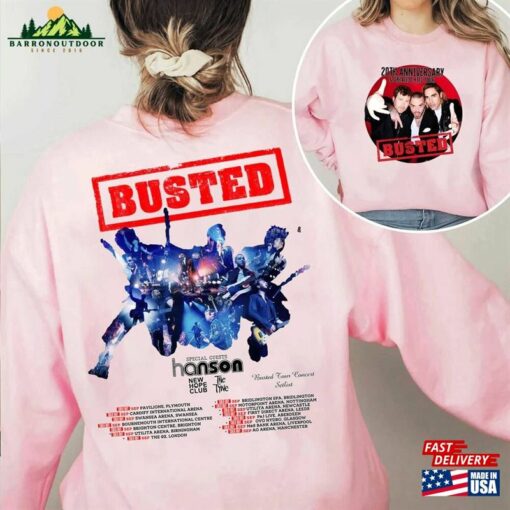 Busted Band 2023 Tour Shirt T-Shirt Hoodie