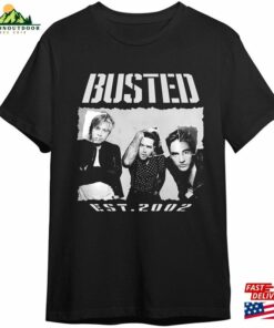 Busted Band Est 2002 Shirt 20Th Anniversary Greatest Hits Tour 2023 Tee T-Shirt Sweatshirt