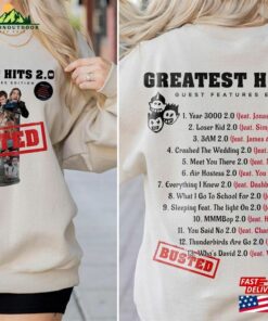 Busted Band Greatest Hits 2 0 Shirt Music Shirts Sweatshirt Classic 2