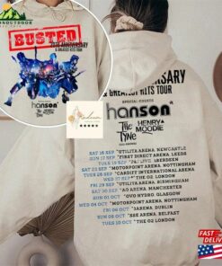 Busted Uk Tour 2023 2Sided Sweatshirt Concert Hoodie Band Classic 2 Busted Uk Tour 2023 2Sided Sweatshirt Concert Hoodie Band Classic 3