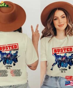 Busted Uk Tour 2023 T-Shirt Concert Sweatshirt Band Shirt Unisex