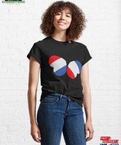 Butterfly France Flag Classic T Shirt Sweatshirt 1