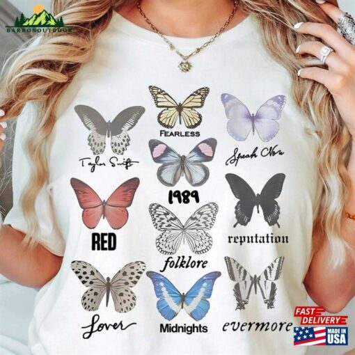 Butterfly T-Shirt 2023 Shirt Cute Trendy Tee Sweatshirt Classic