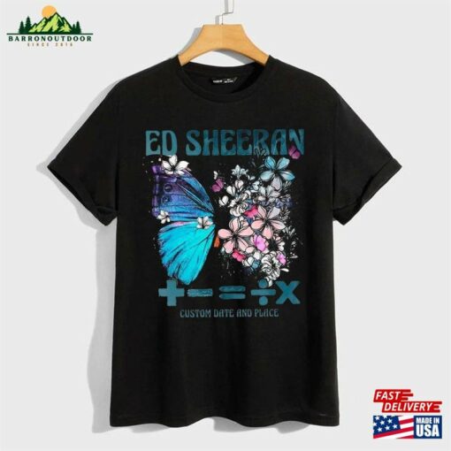 Butterfly T-Shirt Equals Tour Shirts The Mathematics World 2023 Shirt Classic