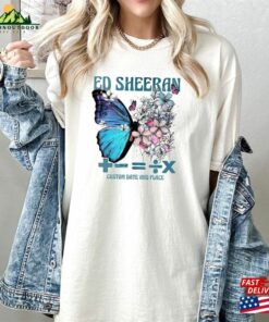 Butterfly T Shirt Equals Tour Shirts The Mathematics World Shirt Unisex 1