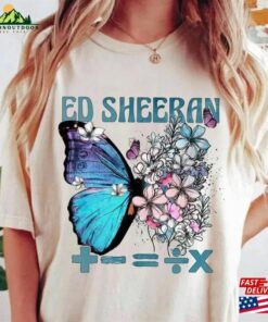 Butterfly T-Shirt Equals Unisex Music Tour Shirt The Math World Butterfly T-Shirt Equals Unisex Music Tour Shirt The Math World