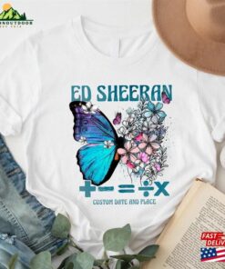 Butterfly T-Shirt Equals Unisex Music Tour Shirt The Math World 2 Butterfly T Shirt Equals Unisex Music Tour Shirt The Math World 3