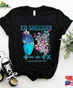 Butterfly T-Shirt Equals Unisex Music Tour Shirt The Math World 3 Butterfly T Shirt Equals Unisex Music Tour Shirt The Math World 4