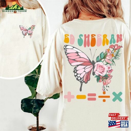 Butterfly T-Shirt The Mathematics World Tour Shirt Custom Sweatshirt Hoodie