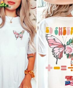 Butterfly T-Shirt The Mathematics World Tour Shirt Ed Sheeran Classic Unisex Butterfly T-Shirt The Mathematics World Tour Shirt Ed Sheeran Classic Unisex