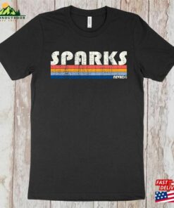 Buy 1 Get Free! Vintage 70S 80S Style Sparks Nevada T-Shirt Nv Shirt Hoodie Classic