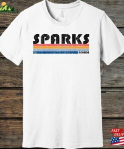 Buy 1 Get Free! Vintage 70S 80S Style Sparks Nevada T Shirt Nv Shirt Hoodie Classic 4