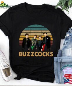 Buzzcocks Band T Shirt Retro Vintage Shirt Fall In Love Art Unisex Hoodie 3