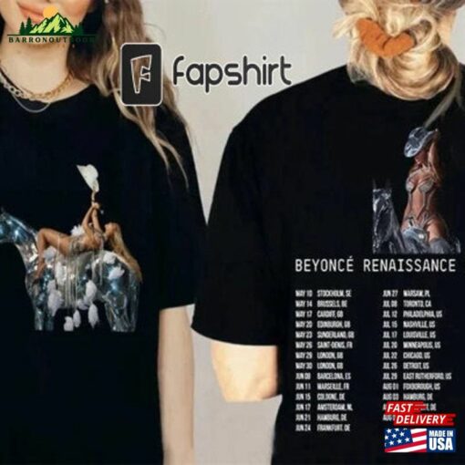 By 2023 Shirt Renaissance World Tour Merch Unisex Classic