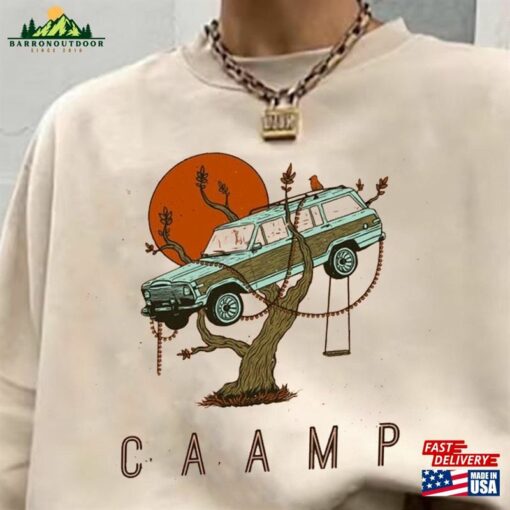 Caamp Tour 2023 Concert Tee Car Shirt Merch Classic Sweatshirt