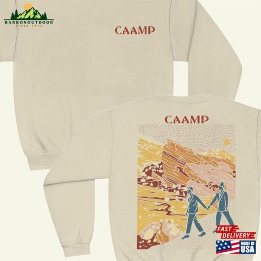 Caamp Tour 2023 Concert Tee Shirt Merch Sweatshirt Unisex