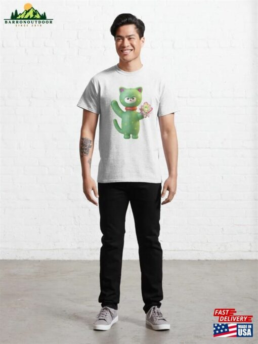 Cactus Cat Design Classic T-Shirt Unisex Hoodie