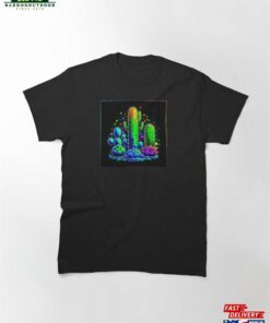 Cactus Dreams Classic T Shirt Unisex 1