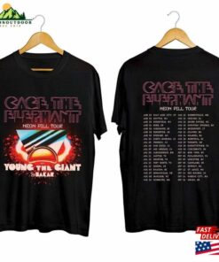 Cage The Elephant Neon Pill Tour 2024 Shirt Fan T-Shirt Unisex Cage The Elephant Neon Pill Tour 2024 Shirt Fan T-Shirt Unisex