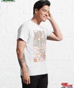 Calgary City Map Of Alberta Canada Unisex Hoodie 4