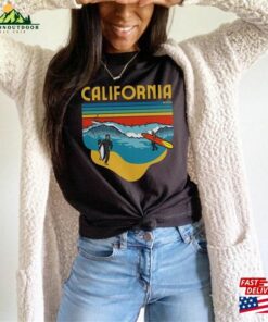 California Surf Graphics Beach Vacation Half Sleeve T-Shirt Unisex