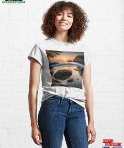 Calm Sunset At The Beach 06 Classic T Shirt Sweatshirt 1