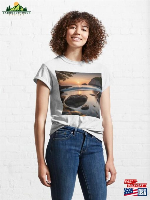 Calm Sunset At The Beach 06 Classic T-Shirt Sweatshirt