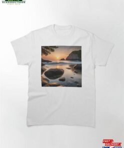 Calm Sunset At The Beach 06 Classic T Shirt Sweatshirt 2
