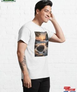 Calm Sunset At The Beach 06 Classic T Shirt Sweatshirt 4